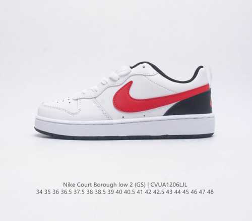 Nike Court Borough Low 2 Gs ddd Bq5448-110 Ddd 34 35 36 36.5 37.5 38 38.5 39 40