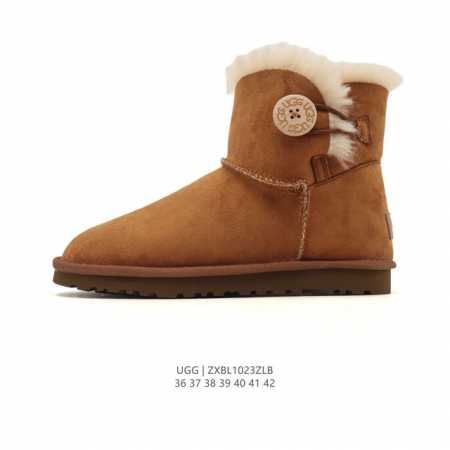 Ugg high-top snow boots, fashionable and comfortable women's shoes, thick-soled, - Click Image to Close