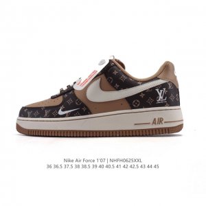 Company-level Af1 Nike Air Force 1 '07 Low Air Force One white shoes with thick