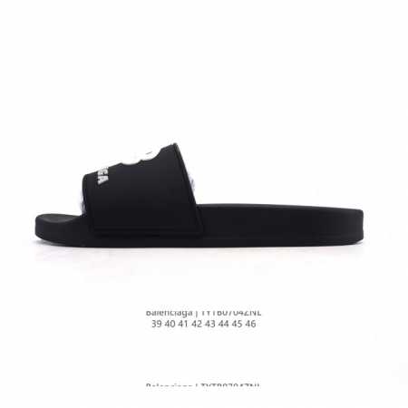 Company-level Balenciaga slippers, home leisure slippers, beach slippers, men's - Click Image to Close