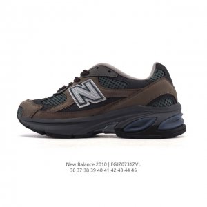 2010 New Balance UK-made distressed solid-color suede sneakers with thick soles