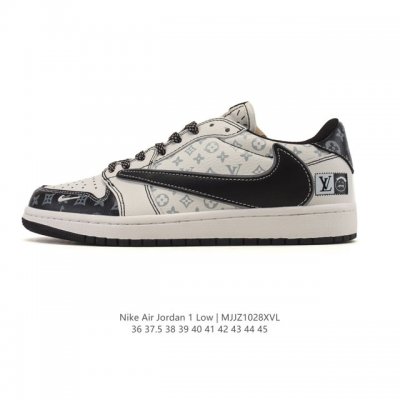 Factory Grade Nike Air Jordan 1 Low AJ1, a low-top retro-style casual basketball