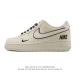 Company Grade Nike Air Force 1 '07 Low. These versatile, platform, low-top whit