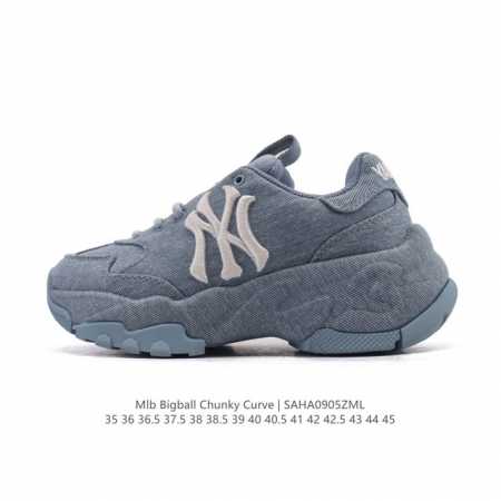 Corporate-level MLB Bigball Chunky New York Yankees thick-soled height-enhancin - Click Image to Close
