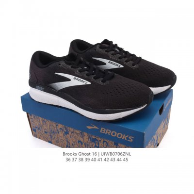 New product company-level Brooks Brooks Ghost 16 running training shoes classic