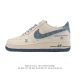 Factory-grade new Nike Air Force 1 '07 Low sneakers with a thick sole and heigh