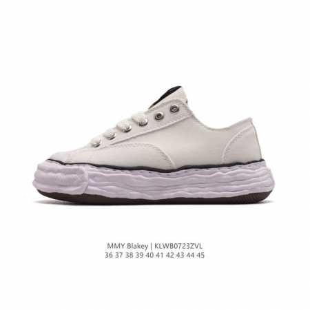 Mmy Blakey mmy Maison Mihara Yasuhiro Original Sole Canvas Low mmy blakey Mmy B - Click Image to Close
