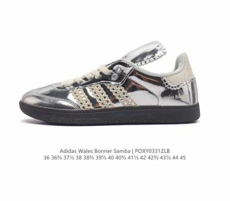 Wales Bonner X Ad Originals Samba Classic Silver Metallic Ig8181 36 36 37 38 38 - Click Image to Close