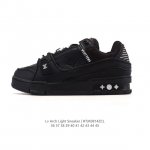 Louis Vuitton LV Louis Vuitton sneakers are fashionable, trendy, thick-soled, an