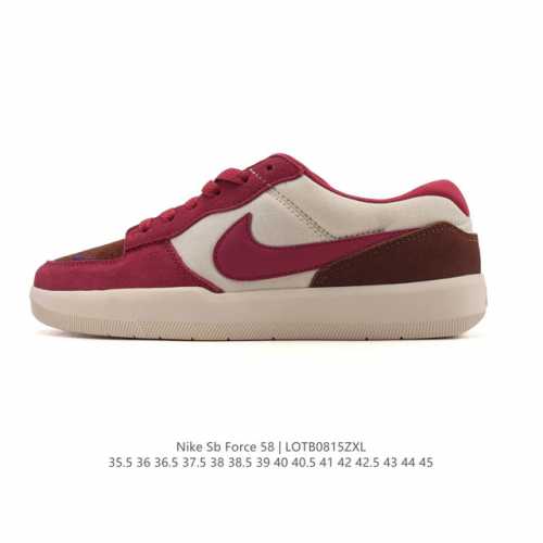 Nike SB Force 58 Skateboarding Shoe. Bringing cutting-edge innovation to the st