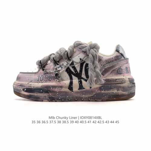 Mlb Chunky Liner Basic, a popular company-grade senior shoe series, features lig
